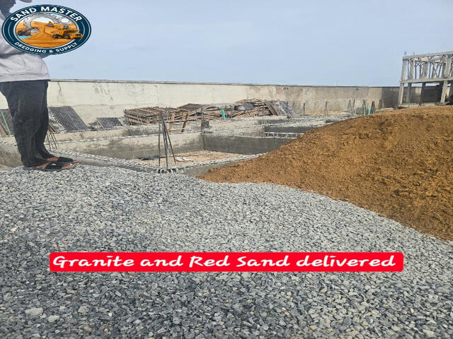 Sand Master Granites Delivered to site