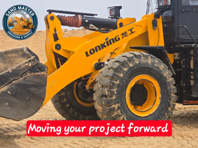 Sand Master Machinery at Work Sand Master Machinery at Work
